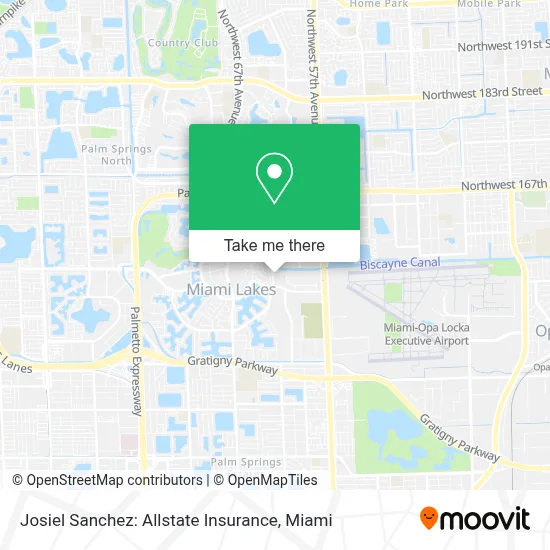 Josiel Sanchez: Allstate Insurance map