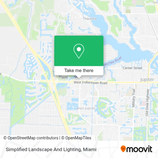 Simplified Landscape And Lighting map