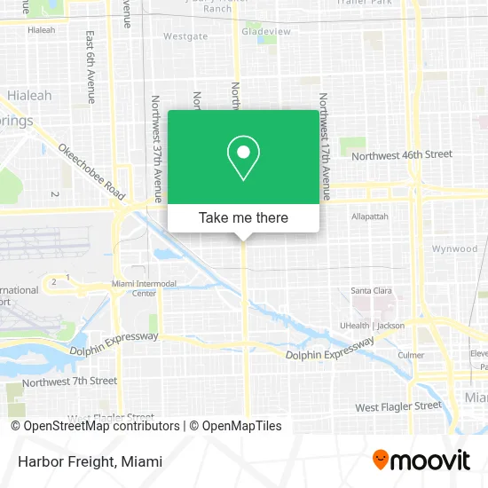 Harbor Freight map