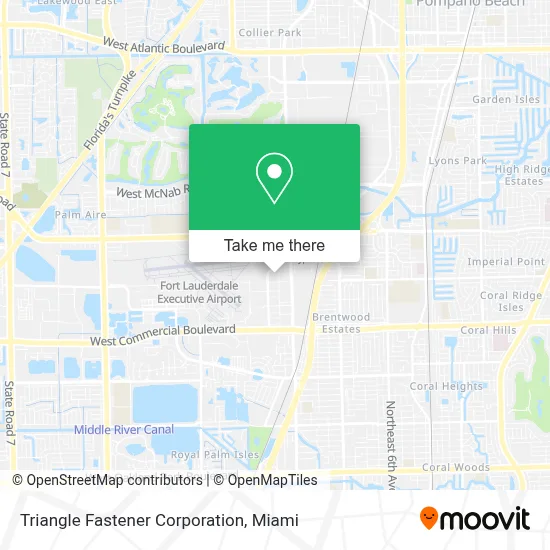 Triangle Fastener Corporation map
