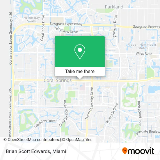 Brian Scott Edwards map