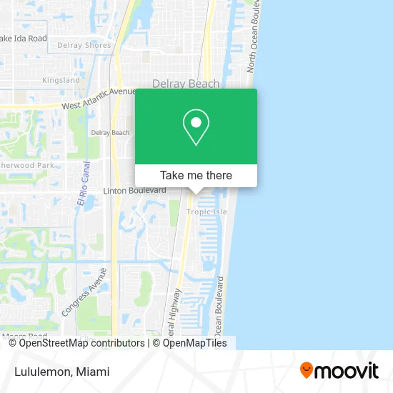Lululemon map