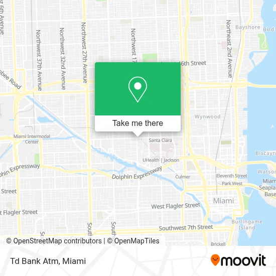 Td Bank Atm map