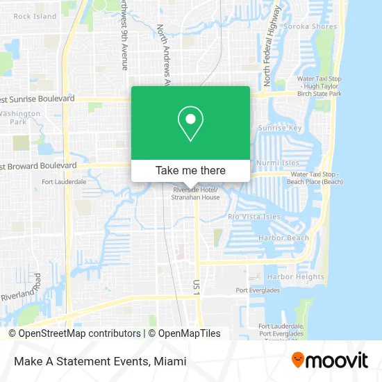 Make A Statement Events map