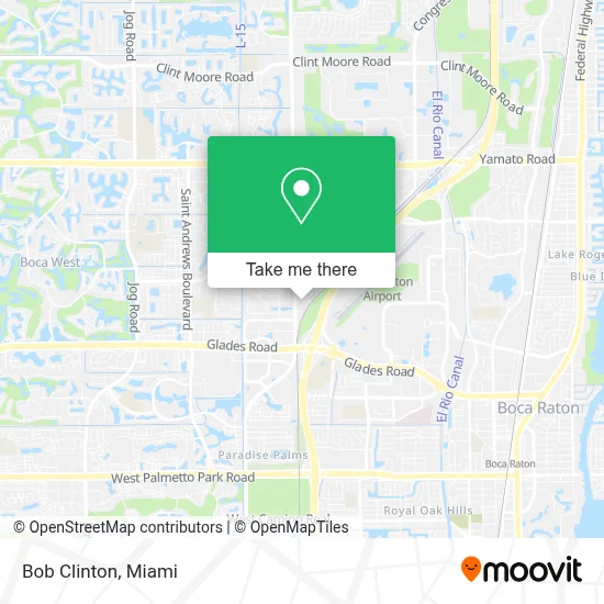 Bob Clinton map