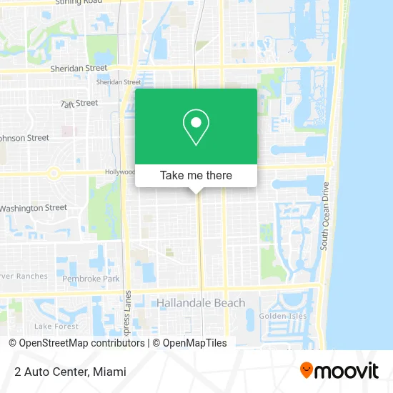 2 Auto Center map