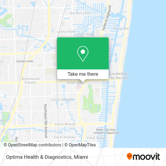 Optima Health & Diagnostics map