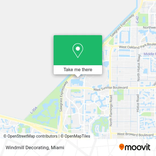 Windmill Decorating map