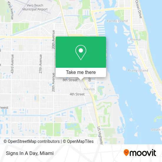 Signs In A Day map