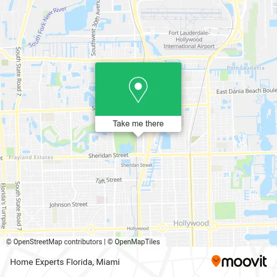 Home Experts Florida map