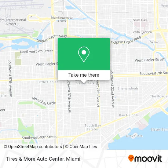 Tires & More Auto Center map
