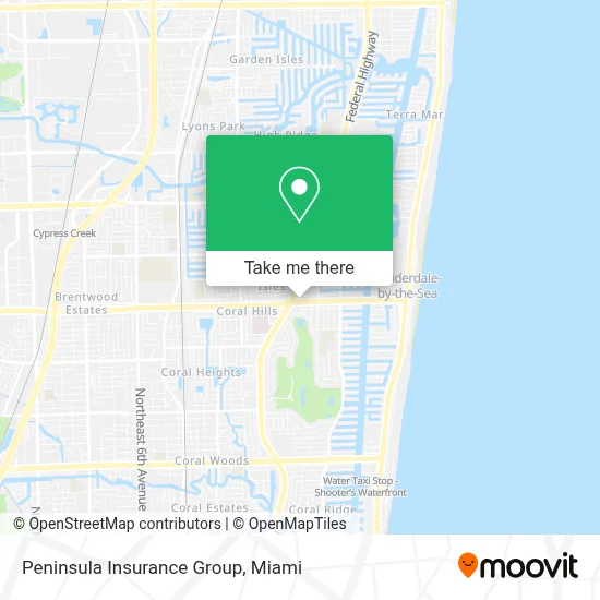 Peninsula Insurance Group map