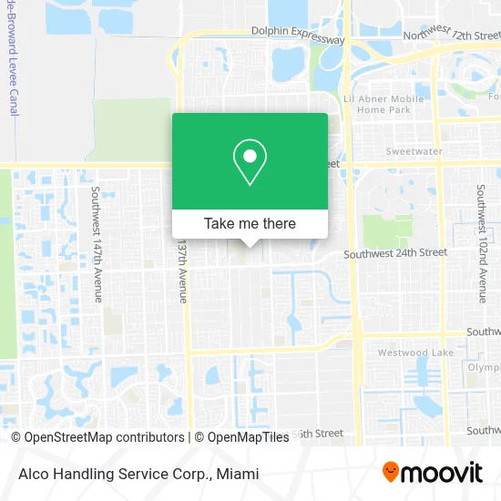 Alco Handling Service Corp. map