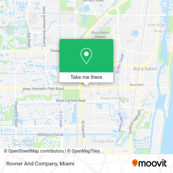 Rovner And Company map