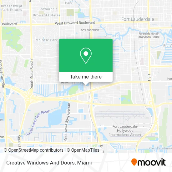 Creative Windows And Doors map