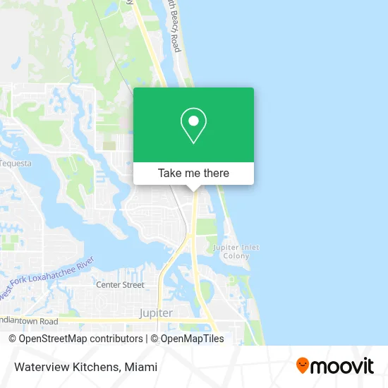 Waterview Kitchens map