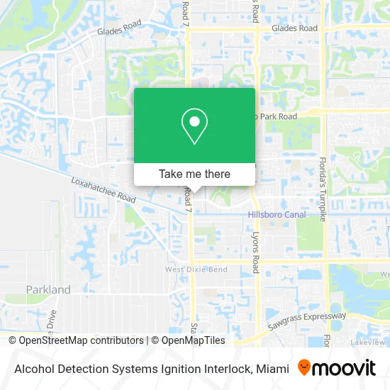 Alcohol Detection Systems Ignition Interlock map