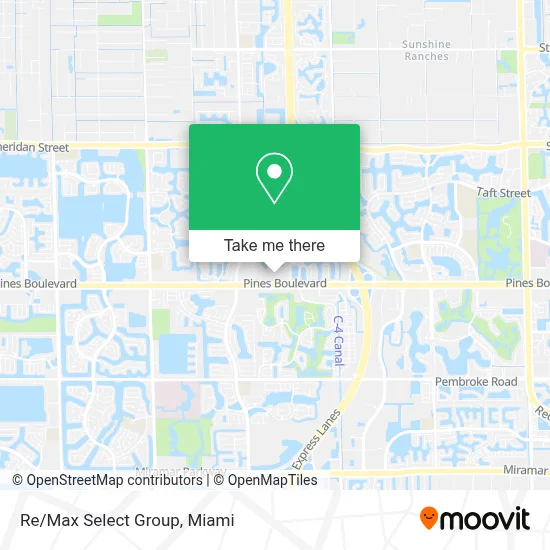 Re/Max Select Group map