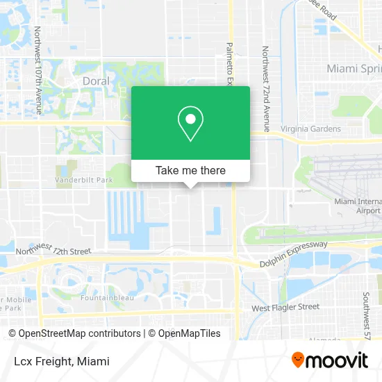 Lcx Freight map
