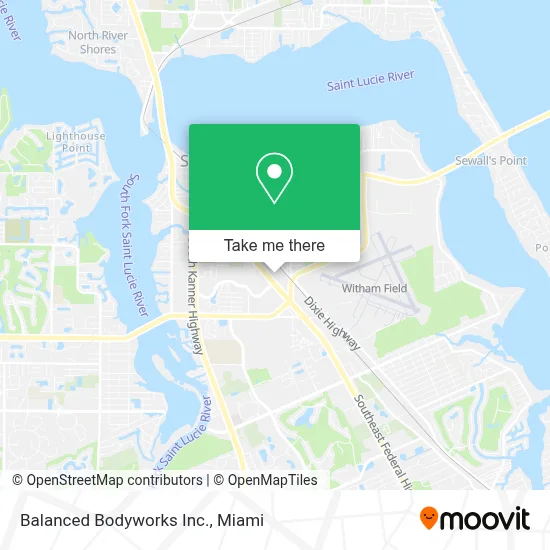 Balanced Bodyworks Inc. map