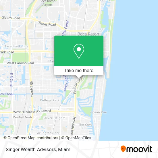 Singer Wealth Advisors map