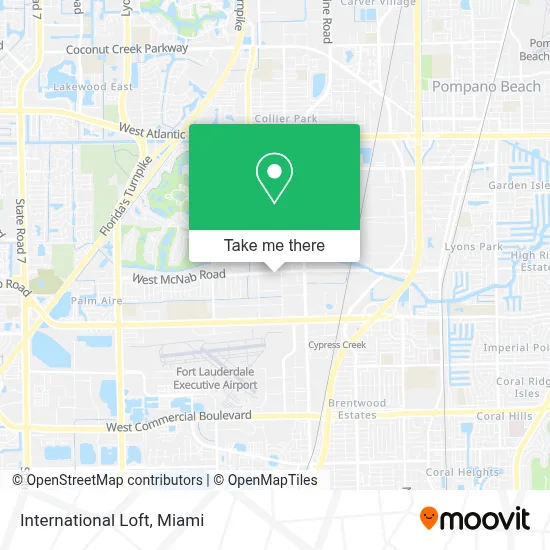 International Loft map