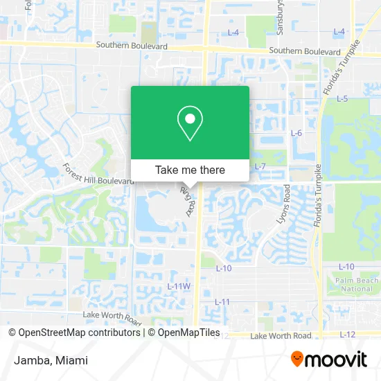 Jamba map