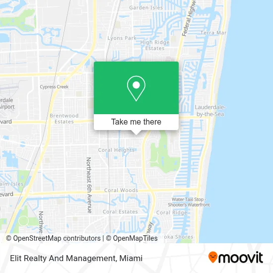 Elit Realty And Management map