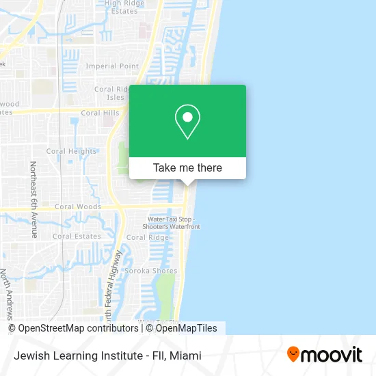 Jewish Learning Institute - Fll map