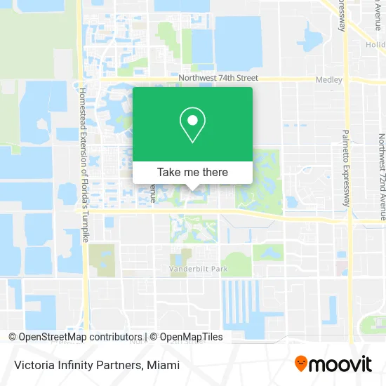 Victoria Infinity Partners map