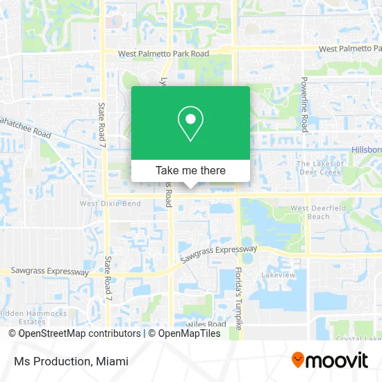 Ms Production map