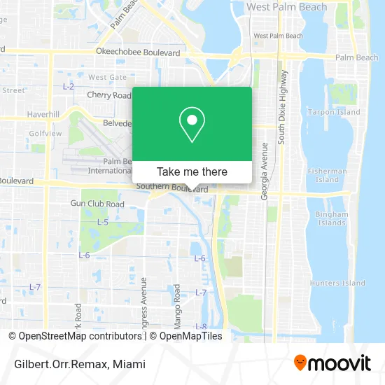 Gilbert.Orr.Remax map