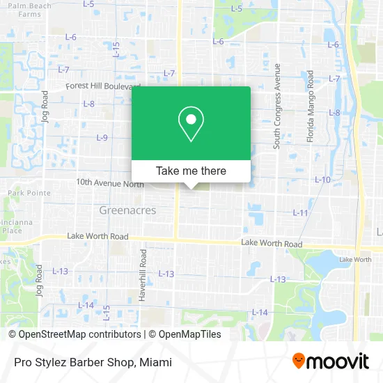 Pro Stylez Barber Shop map