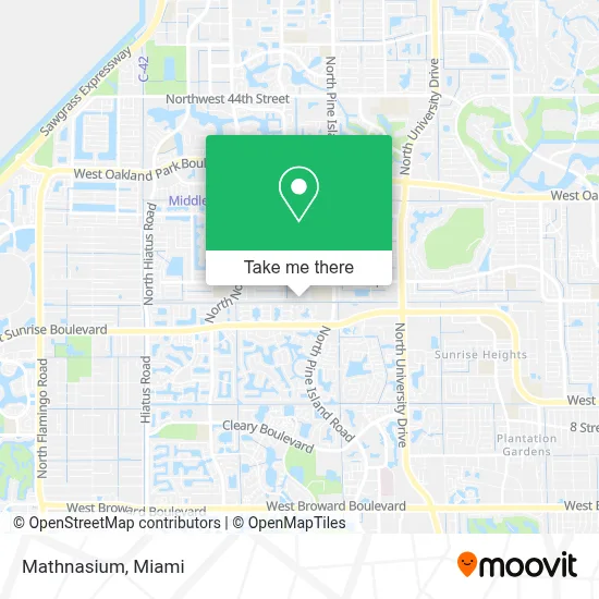Mathnasium map