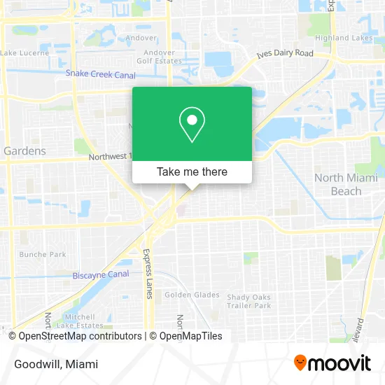 Goodwill map