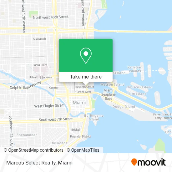 Marcos Select Realty map