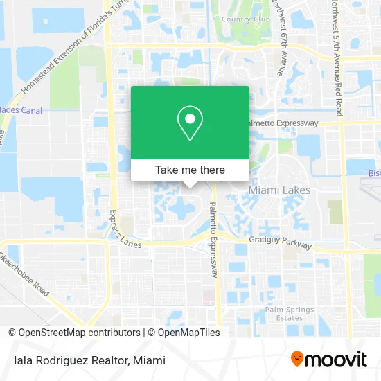 Iala Rodriguez Realtor map