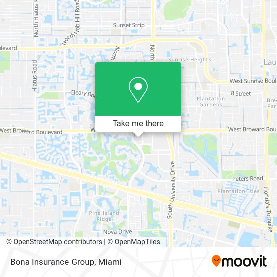 Bona Insurance Group map