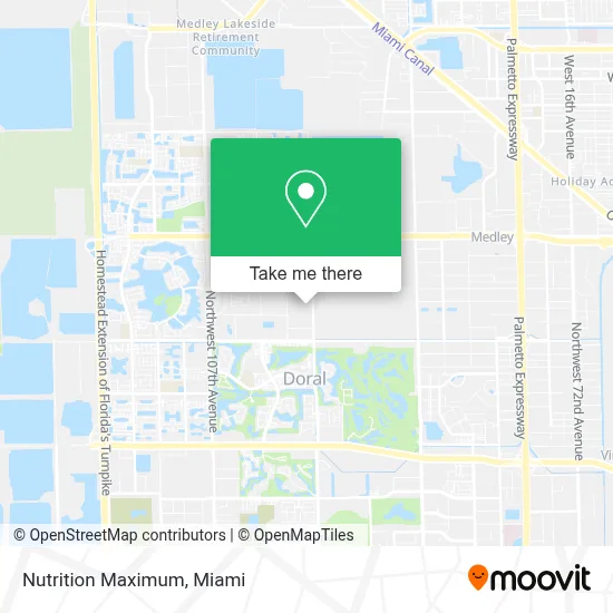 Nutrition Maximum map