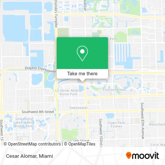 Cesar Alomar map