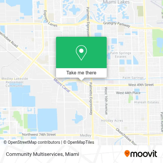 Community Multiservices map
