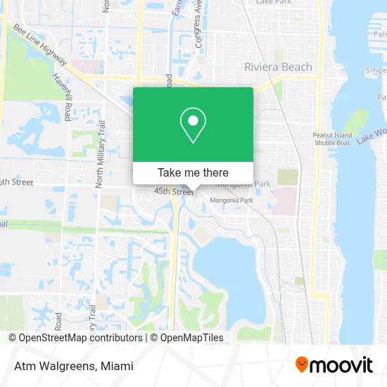 Atm Walgreens map