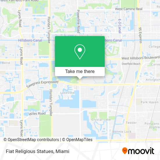 Fiat Religious Statues map