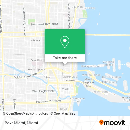 Boxr Miami map