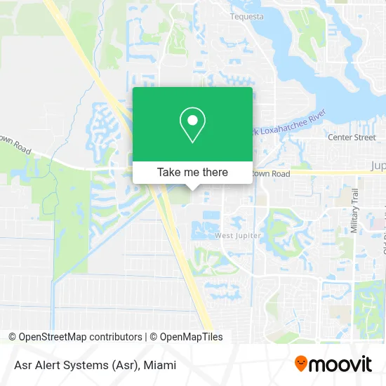 Asr Alert Systems map