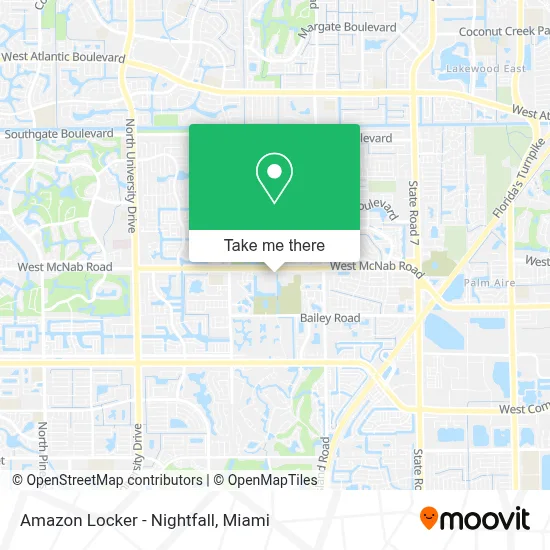 Amazon Locker - Nightfall map