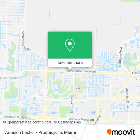 Amazon Locker - Prostacyclin map