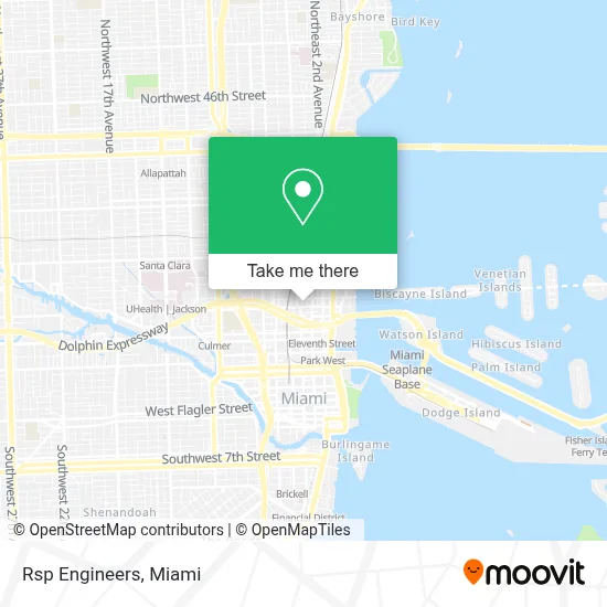 Rsp Engineers map