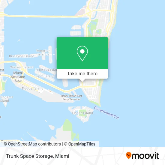 Trunk Space Storage map