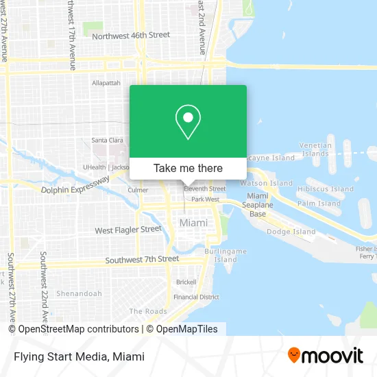 Flying Start Media map